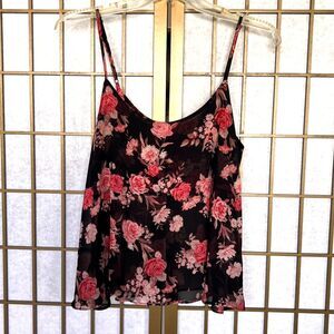 Forever 21 Flow-y Floral Tank Top - S